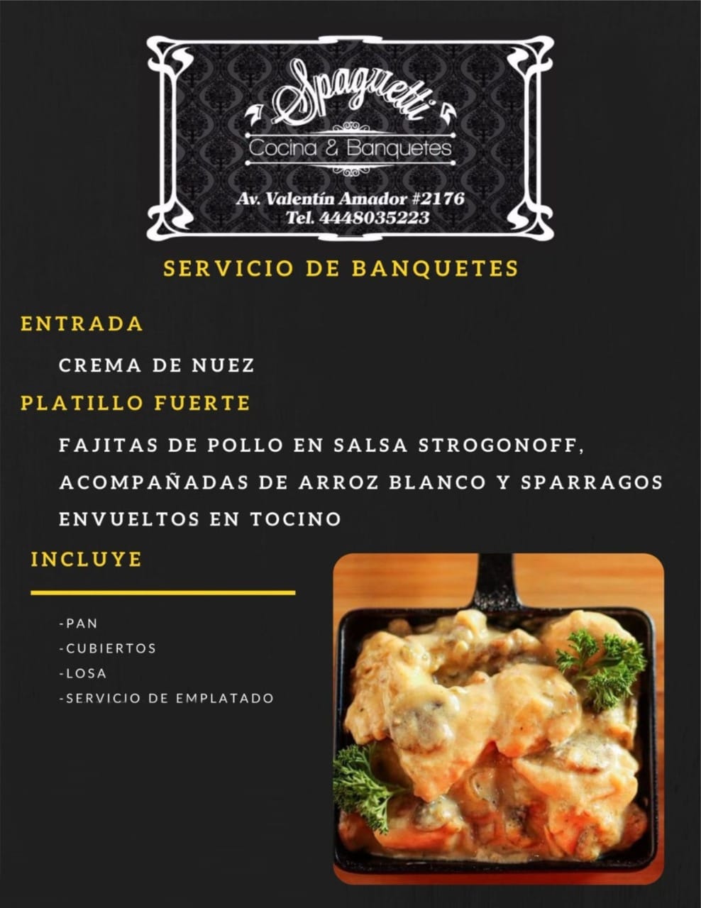 Paquete Banquete de Fajitas